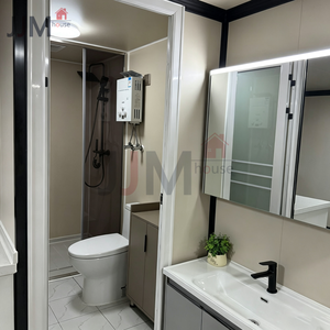 JJM Casa Contenedor Plegable de Acero Expandible Moderna de 20 Pies Disponible, Villa Prefabricada de 2-3 Dormitorios para Uso <span class=keywords><strong>Comercial</strong></span> - Product Image 4