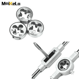 Jeu de tarauds et filières MeiKeLa personnalisé en acier rapide professionnel, 12/20 pièces, pour la création de filetages - Product Image 3