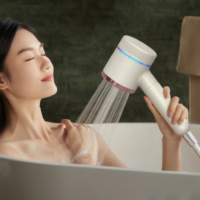 Skincare Molecule Hydrogen Rich Water Generator USB/Battery Electric Baby Bath Showerhead Household Plastic