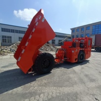 Machines minières de 6 tonnes Mini camion à benne basculante souterrain Petit camion à mine souterraine