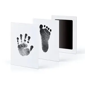 2023 New Pet Paw Innk Pad Footprints Handprints Ink Pad Safe Acid-Free No-mess Inkpad For Baby Infant