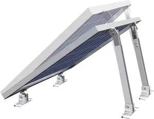 Năng lượng mặt trời quang điện đứng 0-60degree cá nhân mô-đun năng lượng mặt trời chủ có thể điều chỉnh chân gắn Bộ dụng cụ