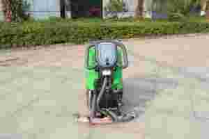 Nuova Lavasciuga Pavimenti Industriale a Conduzione Manuale con Serbatoio Acqua Pulita da 55L e Serbatoio Acqua Sporca da 65L, Macchina per Pulizie Commerciali con Design a Meno Riempimenti - Product Image 2