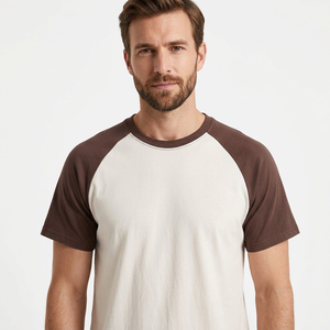 Camiseta de Manga Corta para Hombre, 100% Algodón, Cuello Redondo, Estilo Casual, Diseño Liso - Product Image 2