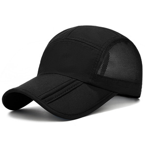 AIGEFMM Sports Running Quick Dry Hat Breathable Sun Protection Baseball Cap Foldable Outdoor Hiking Men Women - Product Image 4