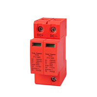 Parafoudre de surtension, dispositif de protection contre les surtensions, protecteur de foudre photovoltaïque CC, parafoudre basse tension CC1000V 2P40KA