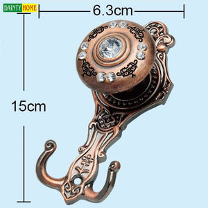 Accessoires de tringles à rideaux, vente directe, crochets de mur de <span class=keywords><strong>rideau</strong></span> en métal Durable à la mode - Product Image 4