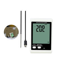Registrador de datos de humedad y temperatura digital GSM LCD, termómetro higrómetro, registrador de datos, medidor de temperatura