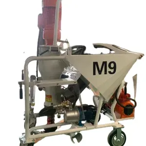 Machine de pulvérisation automatique de gypse Machine de pulvérisation de gypse Machine de pulvérisation de mastic Opération de technologie de pointe