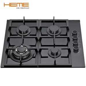 OEM ODM High Quality Tempered Glass Cooking <b>Stove</b> Built-In 4 Burner Gas Cooktop With CE Certificate - Product Image 2