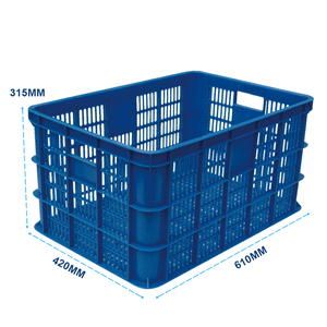 Nhà máy-bán HDPE nhựa lưới Thùng xách tay và trọng lượng nhẹ doanh thu giỏ với tác động-kháng chi phí-hiệu quả Thùng nhựa - Product Image 2