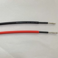 Cable de energía solar Cable resistente a los rayos UV Cable eléctrico conductor de cobre estañado de 6mm para instalación de equipos solares