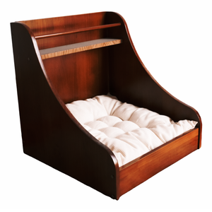 Canapé universel pour animaux de compagnie, lit personnalisé pour grand chien, lit en bois pour animaux de compagnie, meubles en bois de noyer, meilleure vente, nouveau lit pour animaux de compagnie - Product Image 2