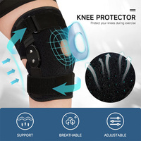 Genouillère de compression avec stabilisateurs latéraux pour la course, le sport et la récupération articulaire - Vente en gros