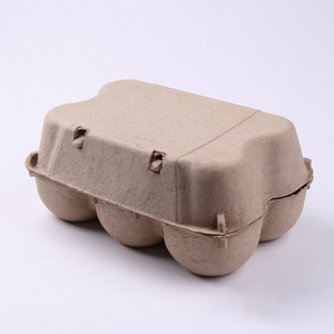 Hot Bán Chất Lượng Cao Tùy Chỉnh 100% Phân Hủy Sinh Học Khay Trứng Đầy Màu Sắc Giấy Bột Giấy Dập Nổi Tấm Ván Khay Trứng - Product Image 3