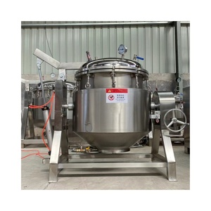 Olla Mezcladora Industrial a Gas Fabricada en China, Ollas de Cocina Comerciales Grandes con el Mejor Proveedor de China - Product Image 4
