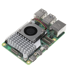 Kipas Pendingin Aktif Resmi dengan Heatsink Aluminium Anodized DC 5V Mendukung Kontrol Kecepatan PWM untuk Raspberry <span class=keywords><strong>Pi</strong></span> 5 - Product Image 5