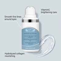 Sérum pour les yeux transfrontalier, soin doux pour la peau autour des yeux, texture légère, lisse et non collante, facile à absorber
