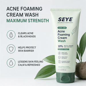 Crema Espumosa para el Acné <span class=keywords><strong>de</strong></span> Máxima Potencia con <span class=keywords><strong>10</strong></span>% <span class=keywords><strong>de</strong></span> Peróxido <span class=keywords><strong>de</strong></span> <span class=keywords><strong>Benzoilo</strong></span>, Elimina el Acné y los Puntos Negros con Ceramida, Ácido Hialurónico y Niacinamida - Product Image 2