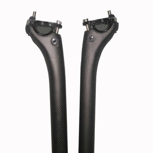 Tija <span class=keywords><strong>de</strong></span> sillín <span class=keywords><strong>de</strong></span> fibra <span class=keywords><strong>de</strong></span> carbono para <span class=keywords><strong>bicicleta</strong></span> <span class=keywords><strong>de</strong></span> montaña, 3K /UD, mate, 27,2/30,8/31,6x350mm - Product Image 2