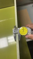 Plaque isolante en PVC époxy 3240 de 0,8 à 10 mm, feuille de fibre de verre résistante à la chaleur pour PCB et pack de batteries