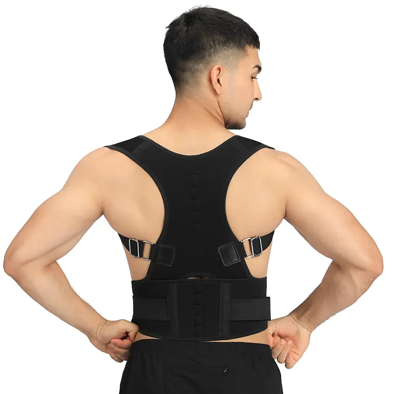 Hersteller Magnetic Lumbar Back Support Belt Rückens tütze Haltungs korrektur für Schmerzen im unteren und oberen Rücken bereich