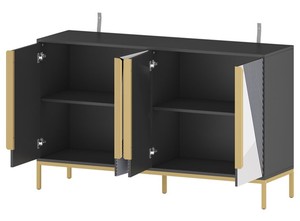 Anibar Customized 55.1'' Modern Wood <b>Sideboard</b> Best Quality Furniture for Dining or Living Room Home Decor - Product Image 5