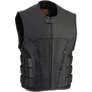 Chaleco de trabajo frontal con cremallera SWAT para hombre, ropa exterior informal, cuero a prueba de viento, personalizado, poliéster, algodón, cierre frontal con cremallera, 2025 - Product Image 3