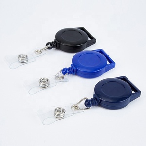 25mm Longe Rétractable Badge Bobine avec Vinyle En Plastique ID Sangle <span class=keywords><strong>Yoyo</strong></span> Cou Corde Porte-Badge Clip En Gros - Product Image 5