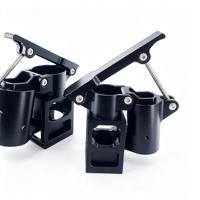 Support de fixation pliable en aluminium usiné CNC de 16-40 mm pour pièces de rechange de drones multirotors agricoles de pulvérisation