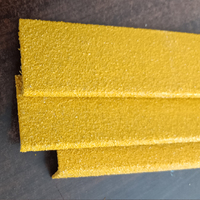Profilé d'angle antidérapant luminescent en fibre de verre (FRP) pour marches d'escalier, protection de bord de carrelage