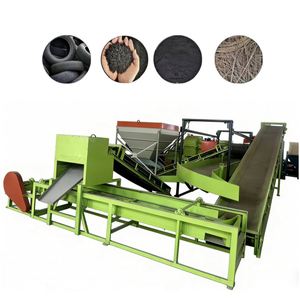 Full Set Industrial <b>Waste</b> Tire Recycling Machine Line Scrap Tyre Production Plant Factory Direct - Product Image 1