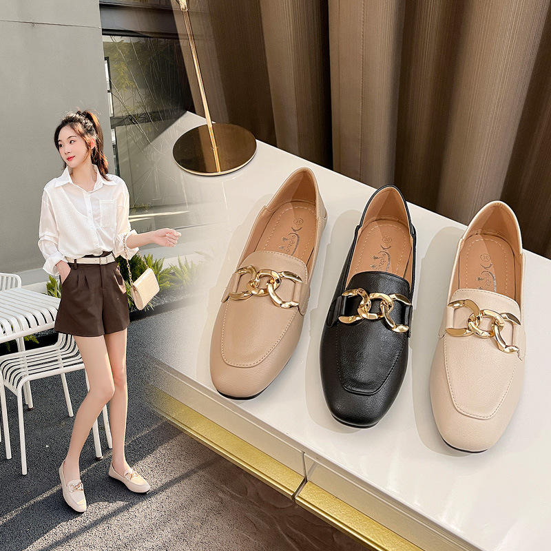 3011 2023 Latest Style Women Flats Ladies Slip On Shoes