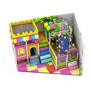 Thiết bị sân chơi trong nhà đầy màu sắc cho trẻ em phòng giải trí nhỏ với thép và nhựa trượt để sử dụng trong vườn - Product Image 3