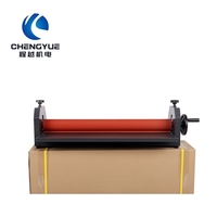 Laminateur manuel à rouleaux en silicone 1280 mm, machine à plastifier sans bulles à manivelle pour photos grand format A2/A1/A3