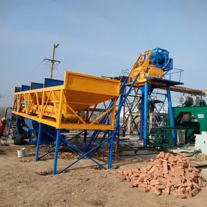 YILI automatico HZS90 impianto di betonaggio a buon mercato Mini umido impianto di betonaggio calcestruzzo 60 m3 betonaggio e impianto di miscelazione