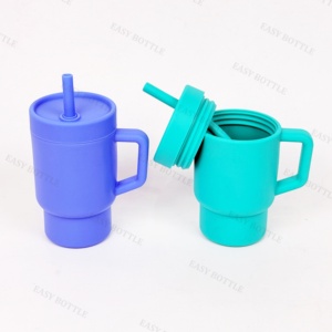 2026 Nieuwe Aanwinst BPA-Vrije <span class=keywords><strong>Baby</strong></span> Drinkbekers Anti-verbrandings- & Valbestendig 9oz Kinder Sippy Cup Voedselveilige Mini <span class=keywords><strong>Baby</strong></span> Tumbler - Product Image 6