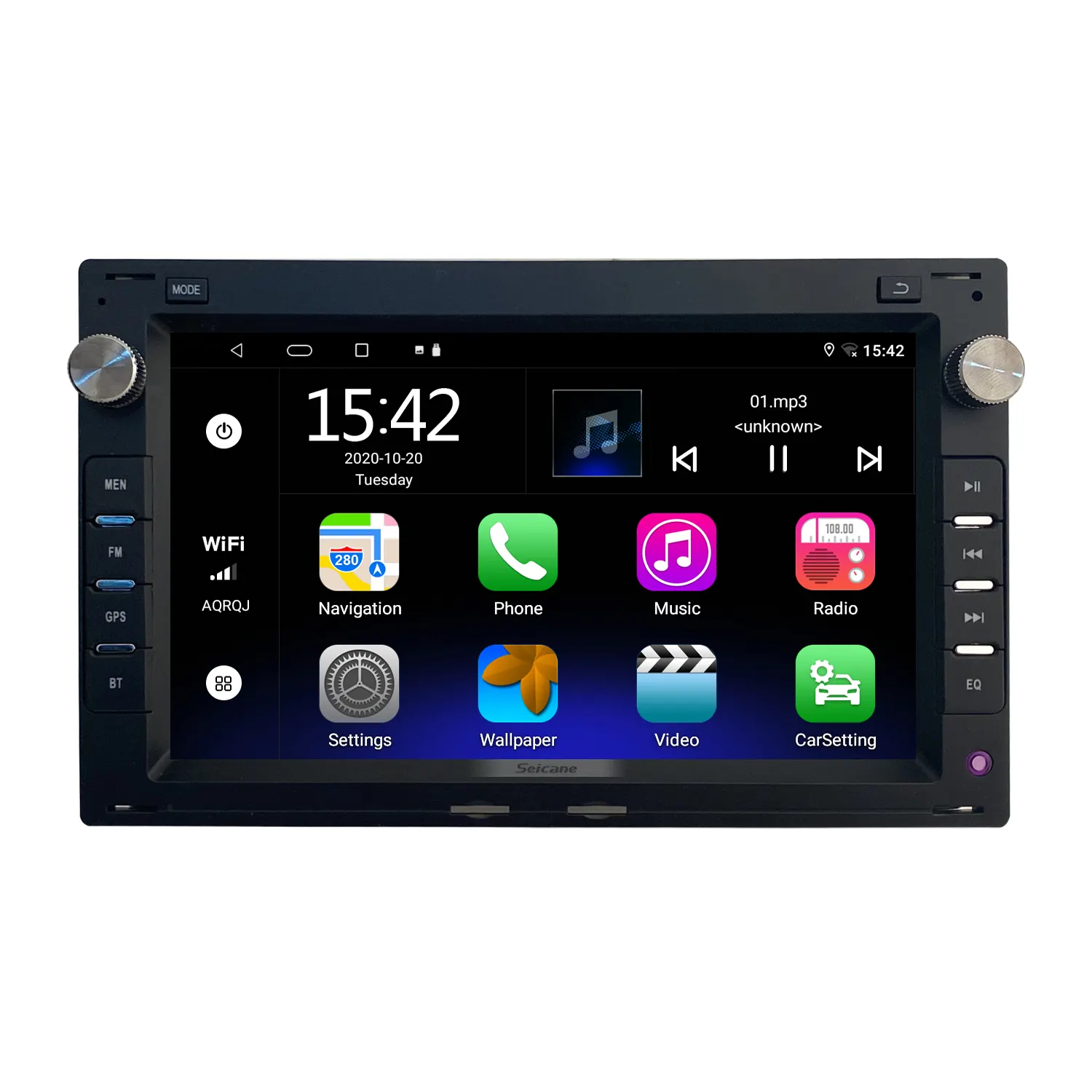 Lecteur DVD portable Android 13.0 pour voiture 7 pouces Pour 2004-2010 VOLKSWAGEN PASSAT B5/ B6 autoradio GPS Navigation System support C