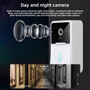 Tuya thông minh X3 video chuông cửa Lithium Battery Powered App giám sát từ xa 1080p HD tầm nhìn ban đêm OLED hiển thị nhà sử dụng không có hệ thống dây điện - Product Image 4