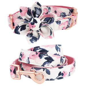 Hondenstropdas met bijpassende riem, honden- en kattenhalsband met metalen gesp voor P - Product Image 1