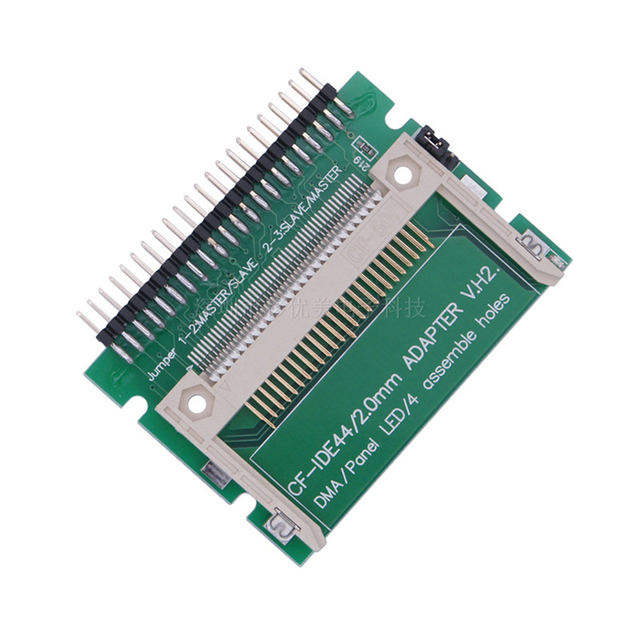 D2836 Card Compact Flash Card CF to 2.5" Male IDE 44Pin LED PCB Converter Adapter