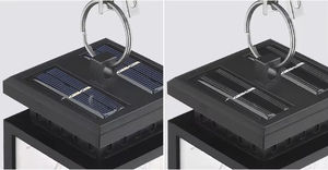 Nouveau Style Solaire Résidentiel <span class=keywords><strong>Lampadaire</strong></span> Rétro Atmosphère Source De Lumière LED pour L'extérieur Étanche <span class=keywords><strong>Bougie</strong></span> Lumière Jardin Décoration - Product Image 3