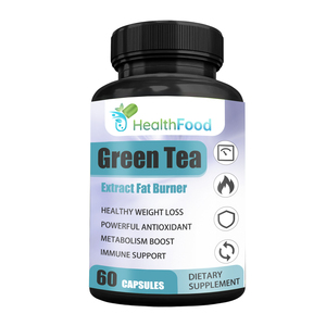 Cápsulas de Extracto de Té Verde para Adultos de Marca Privada, Quemador de Grasa, Favorecen la Pérdida de Peso Saludable, Cápsulas Antioxidantes Potentes - Product Image 1