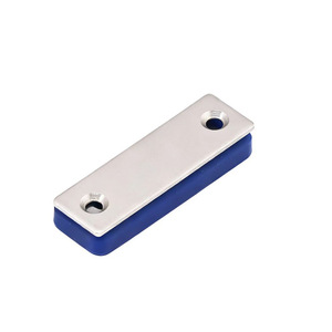 Mwre Magnetic Silicone Latch C-467 Blue Industrial Door Catch For Electrical Cabinets - Product Image 1