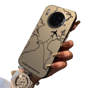 Coque de téléphone compatible avec la carte des voyages aériens pour Mate 70 <span class=keywords><strong>Pro</strong></span>, anti-traces de doigts, gaufrage pour P70, nouveau Honor 100 <span class=keywords><strong>Pro</strong></span>/Nova 12/P60 - Product Image 5