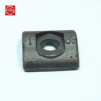 Plaque de pression pour rail de guidage d'ascenseur sans alliage T140-1/T114, type saillant, fabriquée en Chine