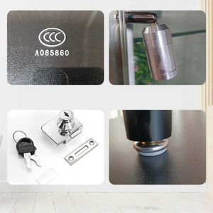 Vitrina <span class=keywords><strong>de</strong></span> joyería con marco <span class=keywords><strong>de</strong></span> <span class=keywords><strong>aluminio</strong></span> <span class=keywords><strong>de</strong></span> luz LED <span class=keywords><strong>de</strong></span> visión completa <span class=keywords><strong>de</strong></span> alta calidad, vitrina <span class=keywords><strong>de</strong></span> exhibición, vitrina para tienda minorista, vitrina <span class=keywords><strong>de</strong></span> <span class=keywords><strong>vidrio</strong></span> - Product Image 4