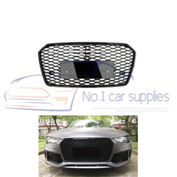 Pour 2016-2018 A7 S7 Facelift RS7 Style Brillant Noir Grille Avant En Nid D'abeille Nouvel État En Matériau ABS