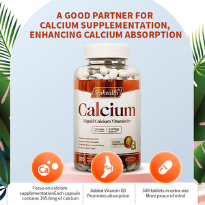 Cápsulas Blandas de Calcio Líquido y <span class=keywords><strong>Vitamina</strong></span> D3 500mg/1000mg, Suplemento <span class=keywords><strong>para</strong></span> <span class=keywords><strong>el</strong></span> Cuidado de <span class=keywords><strong>la</strong></span> Salud, Mejora <span class=keywords><strong>la</strong></span> Densidad Ósea <span class=keywords><strong>para</strong></span> Mujeres, Hombres y Recién Nacidos - Product Image 3
