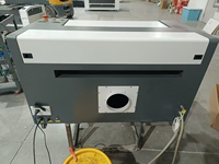 Machine de gravure/découpe laser CO2 400*600mm 6040, contrôle Ruida, prise en charge DXF/PLT pour le bois, le verre, le plastique, plus de refroidissement par eau, CNC